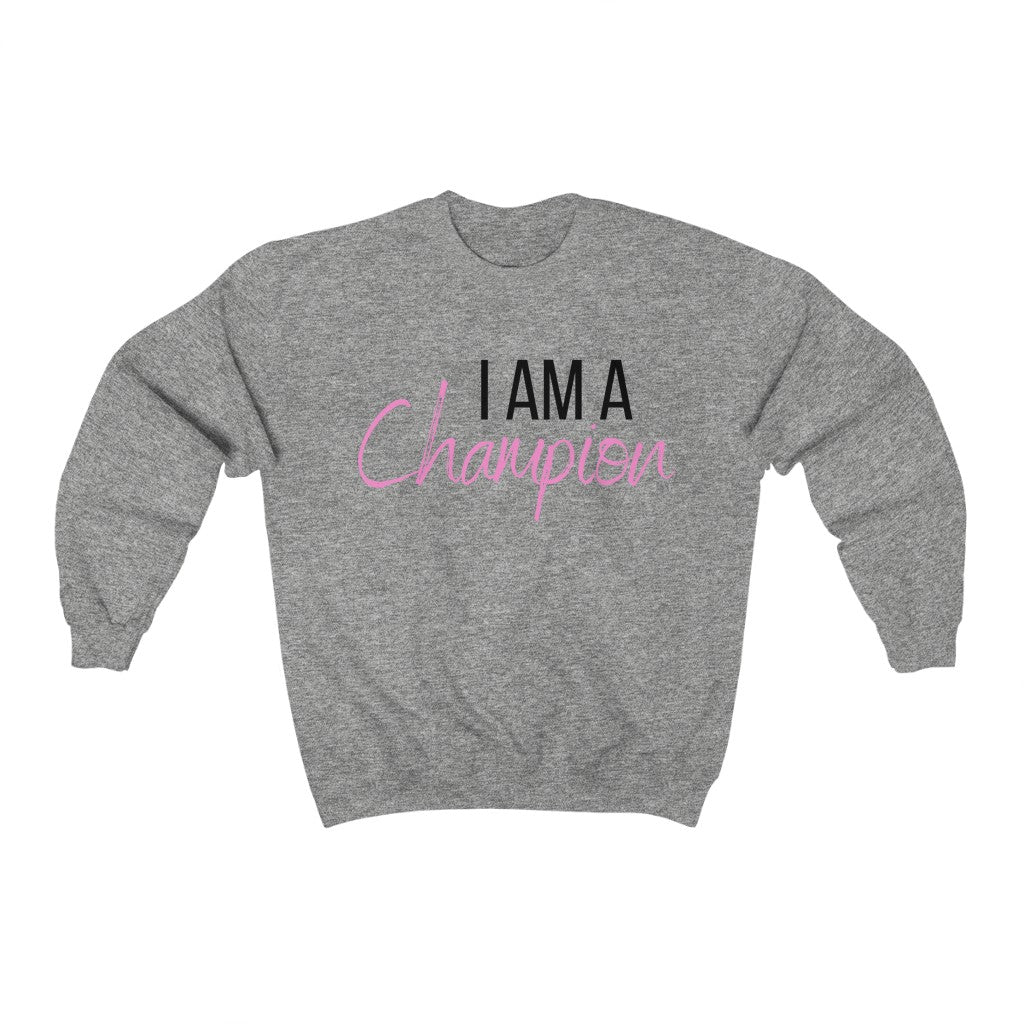 Pink Champion Unisex Heavy Blend™ Crewneck Sweatshirt