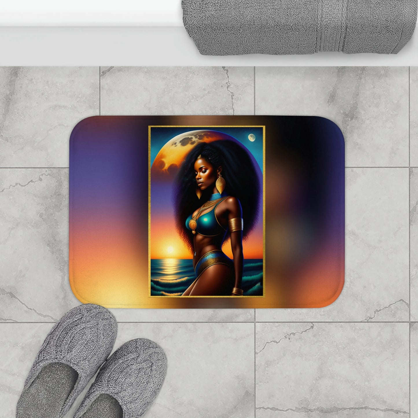 Nubian Goddess Bath Mat