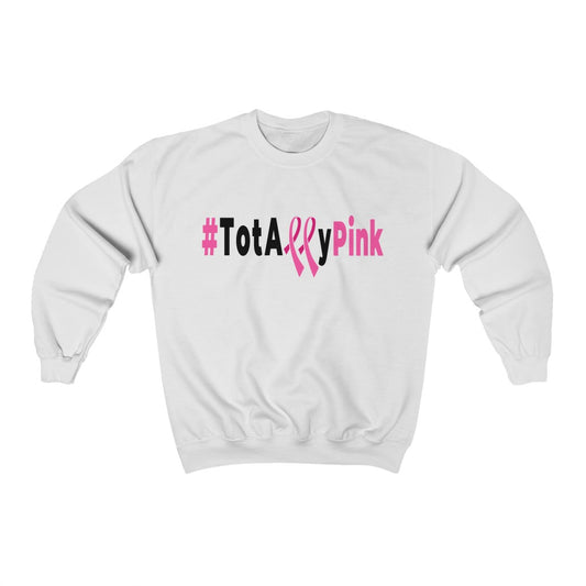 #TotAllyPink Unisex Heavy Blend™ Crewneck Sweatshirt