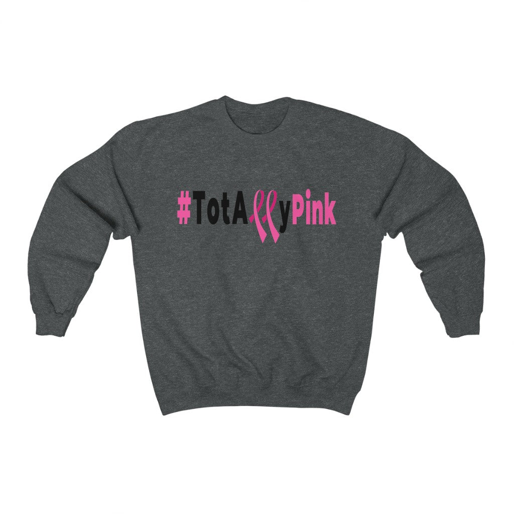 #TotAllyPink Unisex Heavy Blend™ Crewneck Sweatshirt
