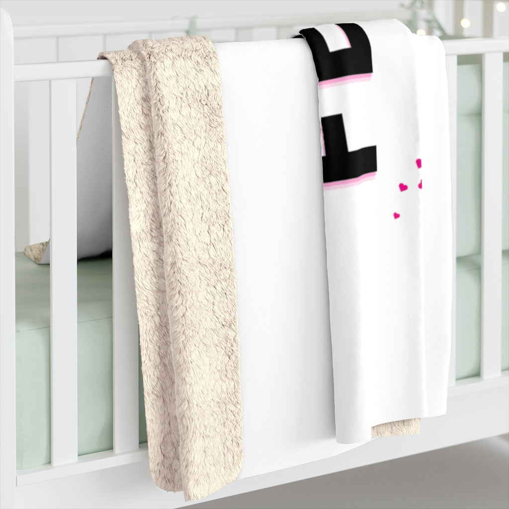 Faith over Fear Sherpa Fleece Blanket