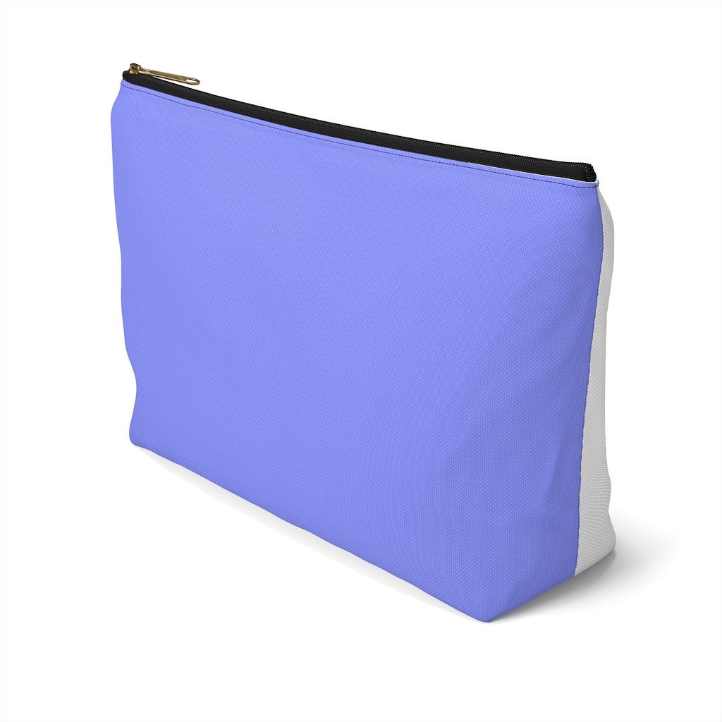 Pink Hero Periwinkle Accessory Pouch w T-bottom