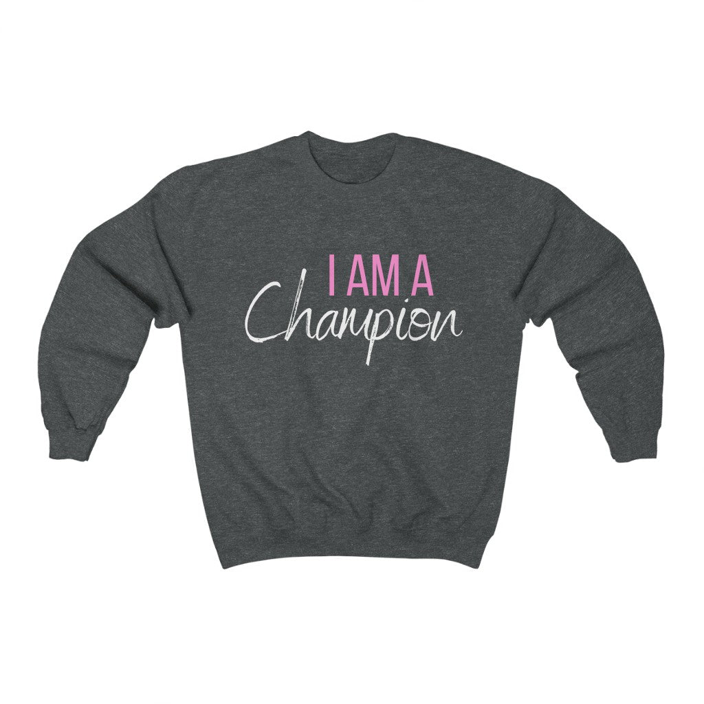 Pink Champion Unisex Heavy Blend™ Crewneck Sweatshirt