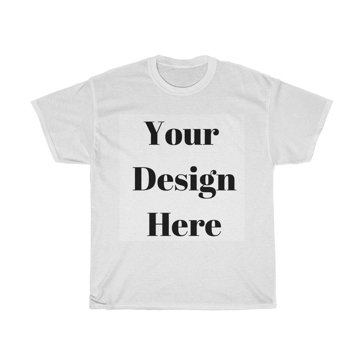 Custom Unisex Jersey Short Sleeve Tee