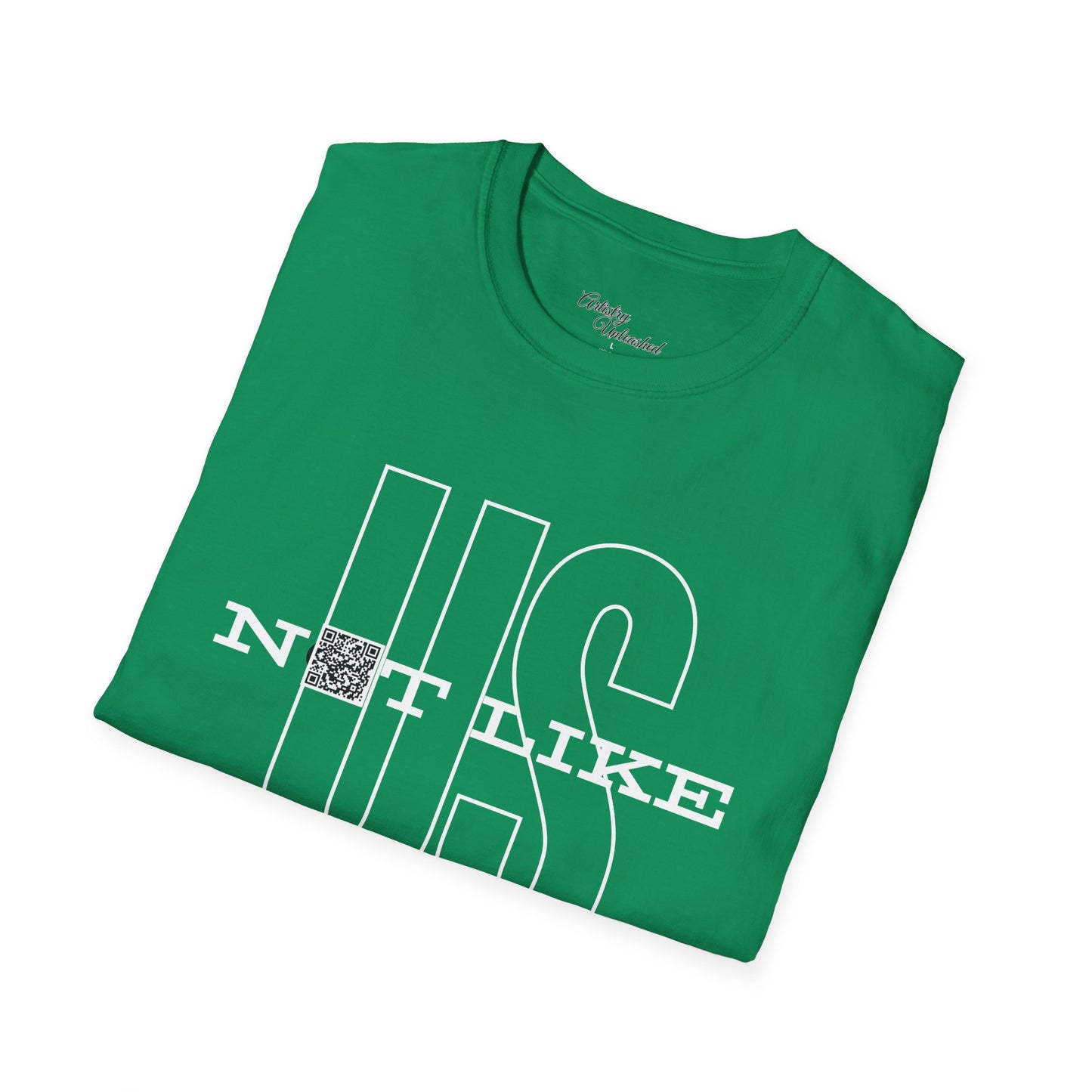 Not Like Us QR Unisex Softstyle T-Shirt