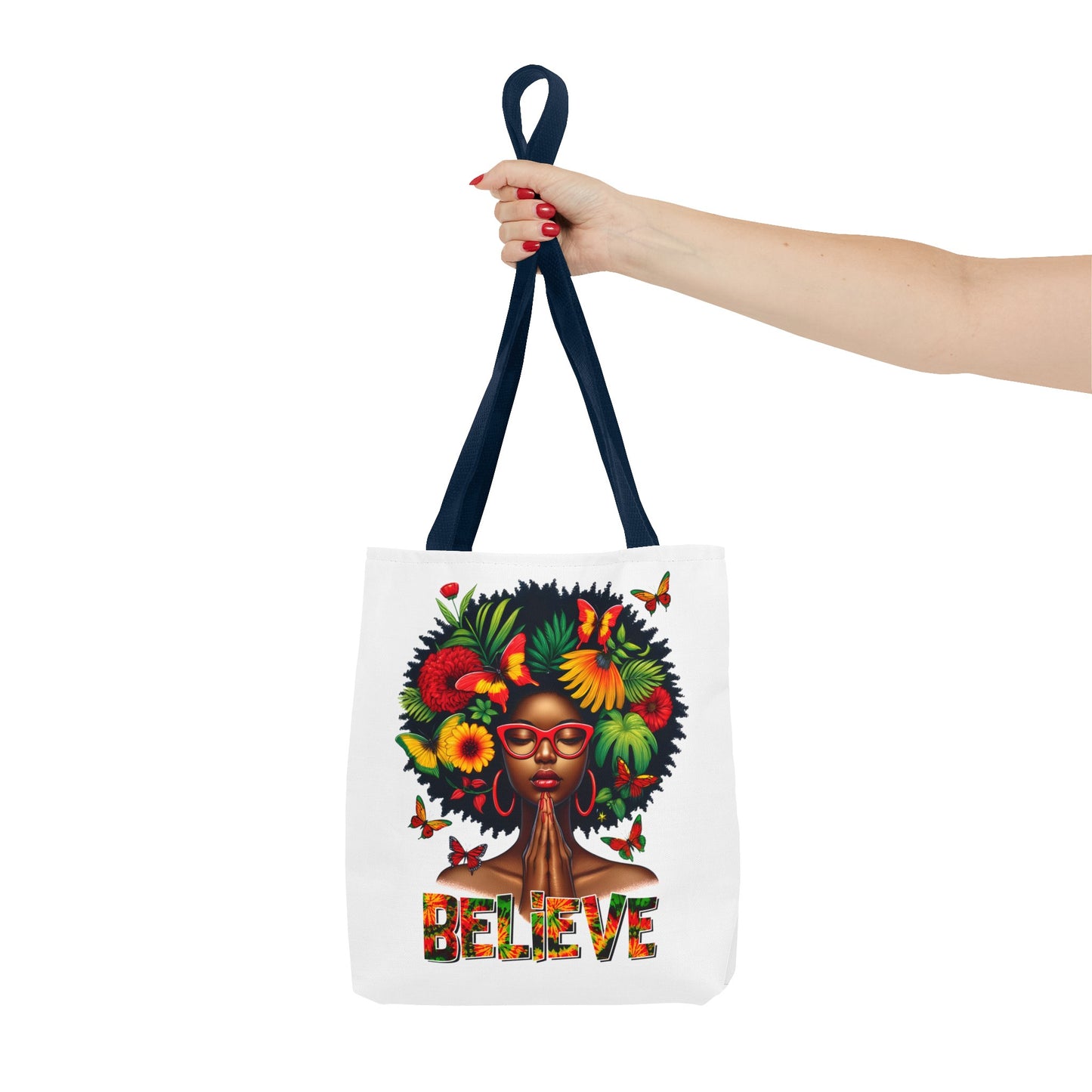 Believe Woman Tote Bag