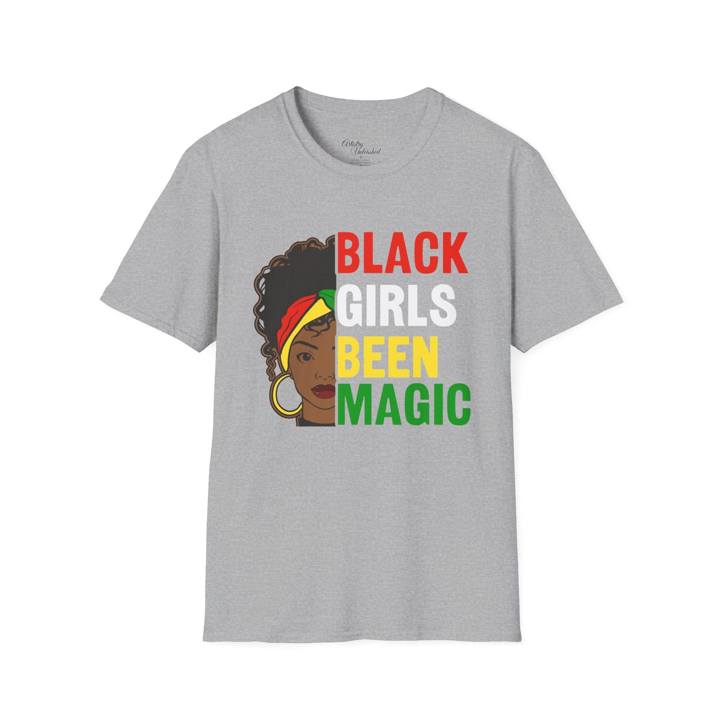 Black Girls Been Magic Unisex Softstyle T-Shirt