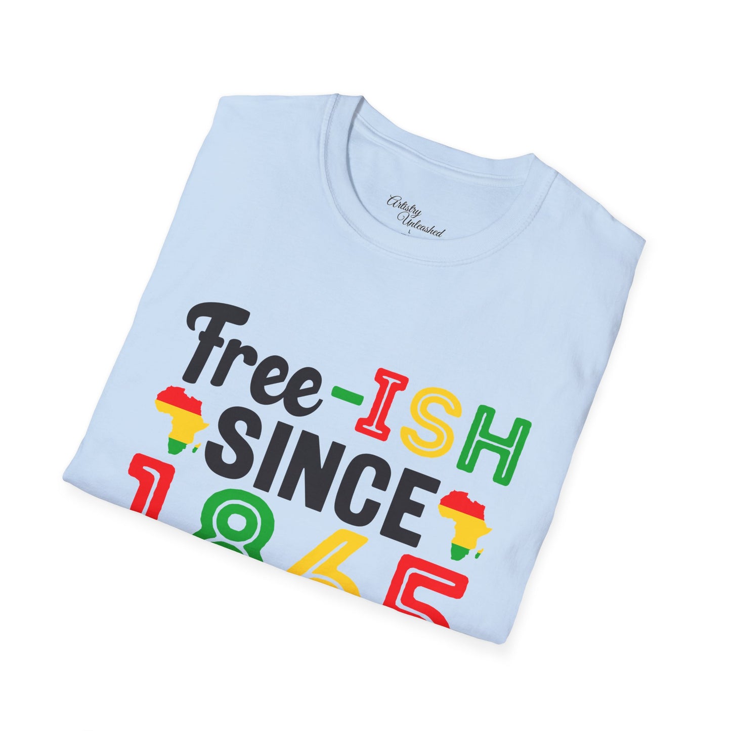 Free-ish Juneteenth Unisex Softstyle T-Shirt