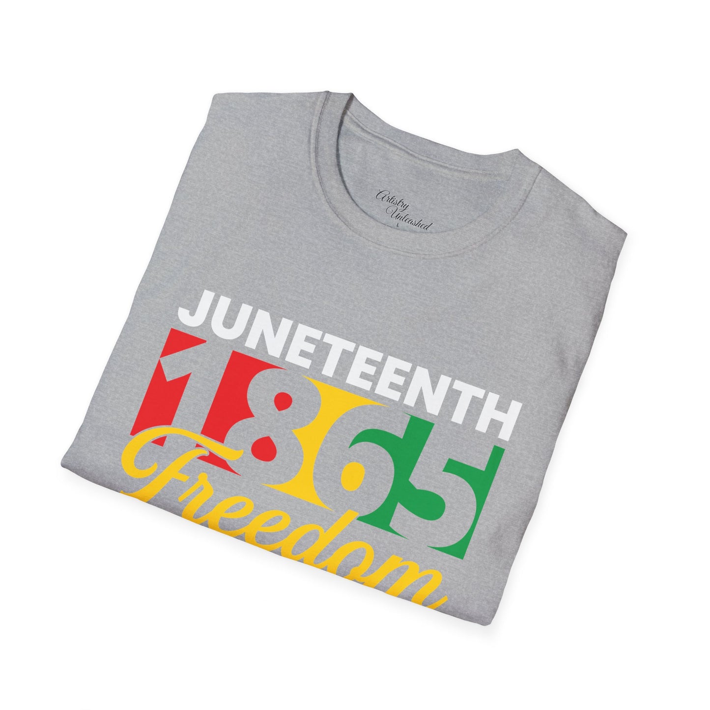 Juneteenth 1865 Freedom Unisex Softstyle T-Shirt