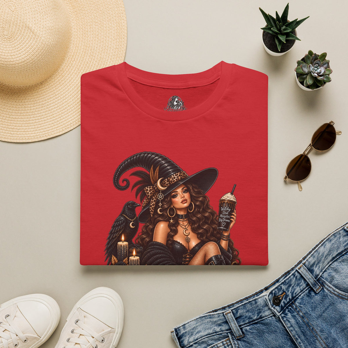 Imperfectly Wicked Halloween | Glam Ghost Design | Unisex Softstyle T-Shirt