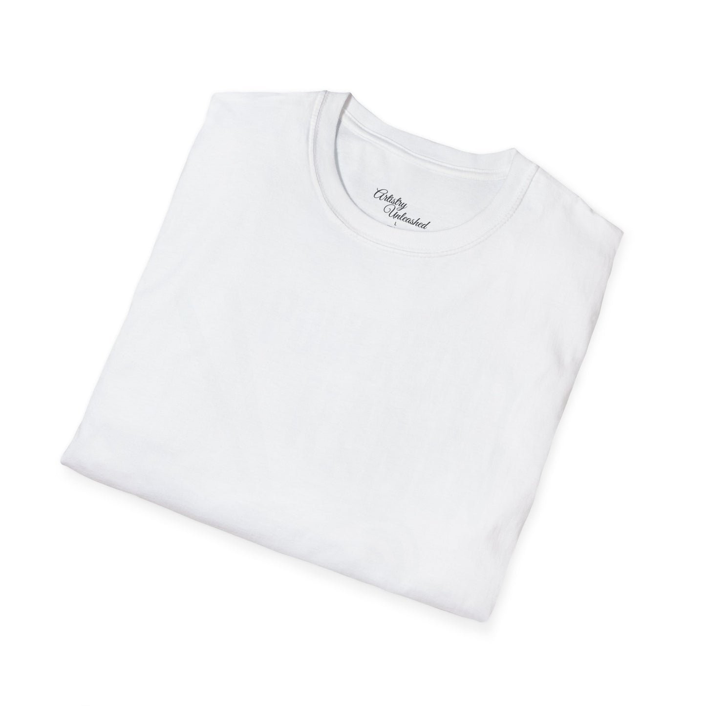 Powered by Ramen White Unisex Softstyle T-Shirt