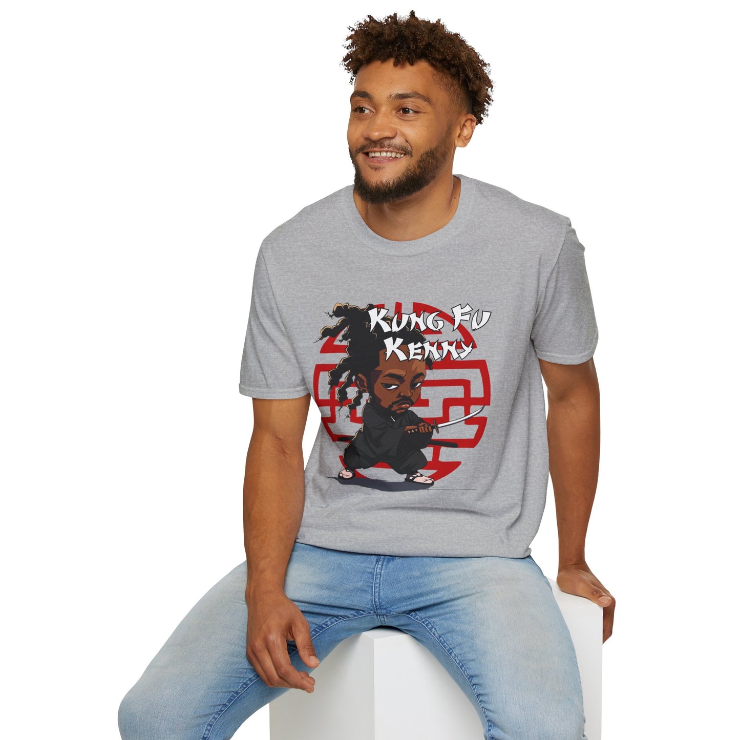 Kung Fu Kenny Unisex Softstyle T-Shirt