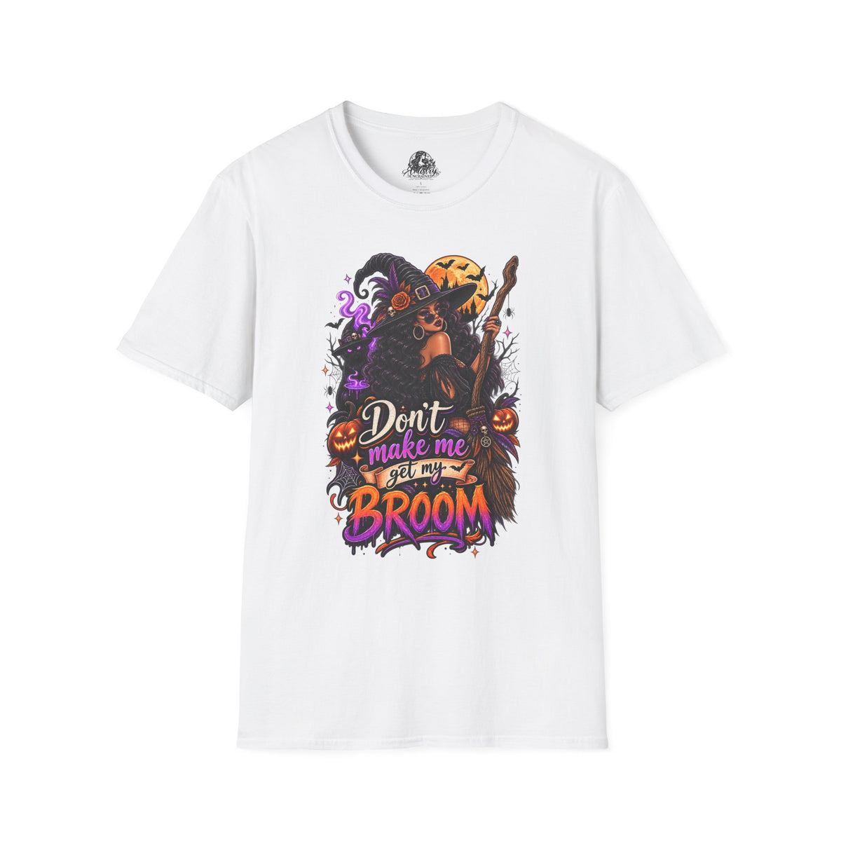 Pick Your Poison Halloween | Glam Ghost Design | Unisex Softstyle T-Shirt