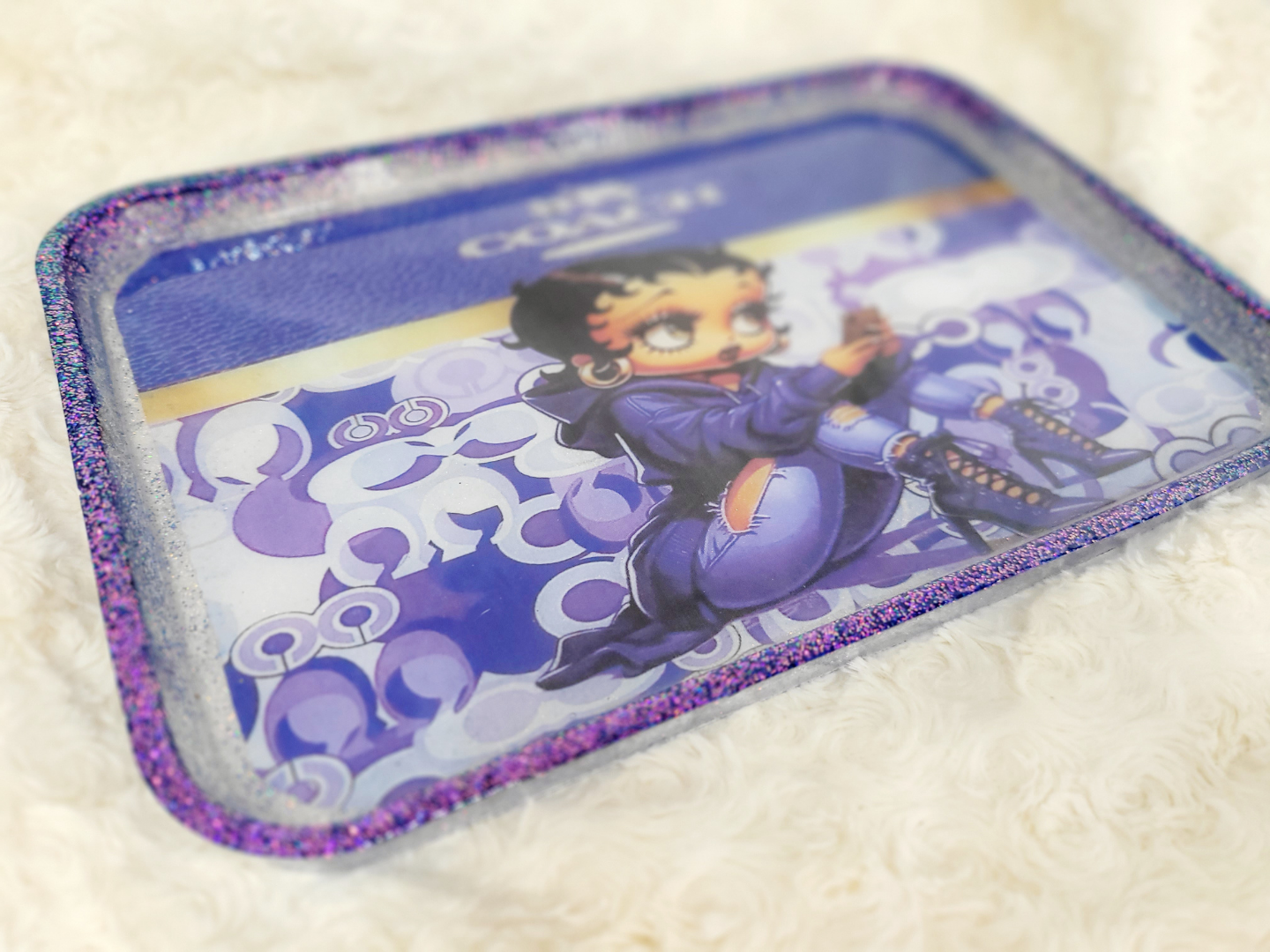 Boop Oop A Doop Lady Inspired Resin Tray