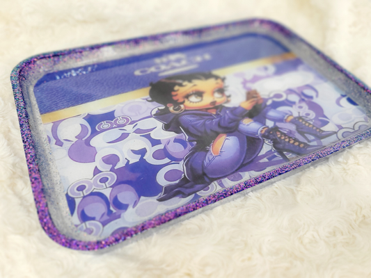 Boop Oop A Doop Lady Inspired Resin Tray