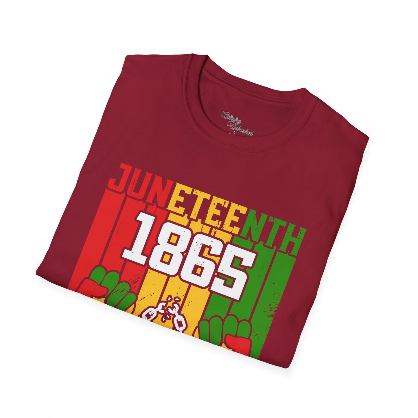 Juneteenth 1865 Unisex Softstyle T-Shirt