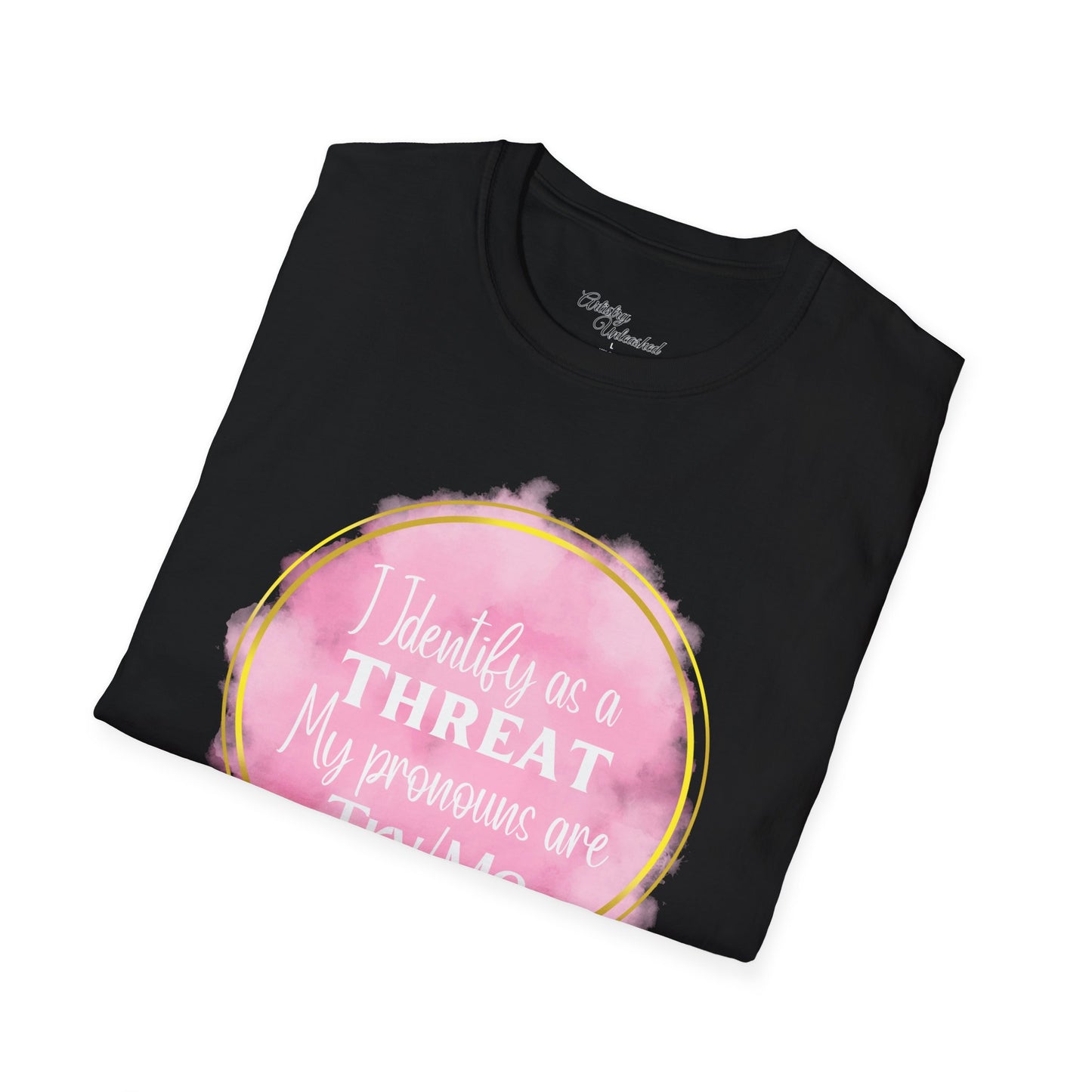 Identify as a Threat Unisex Softstyle T-Shirt