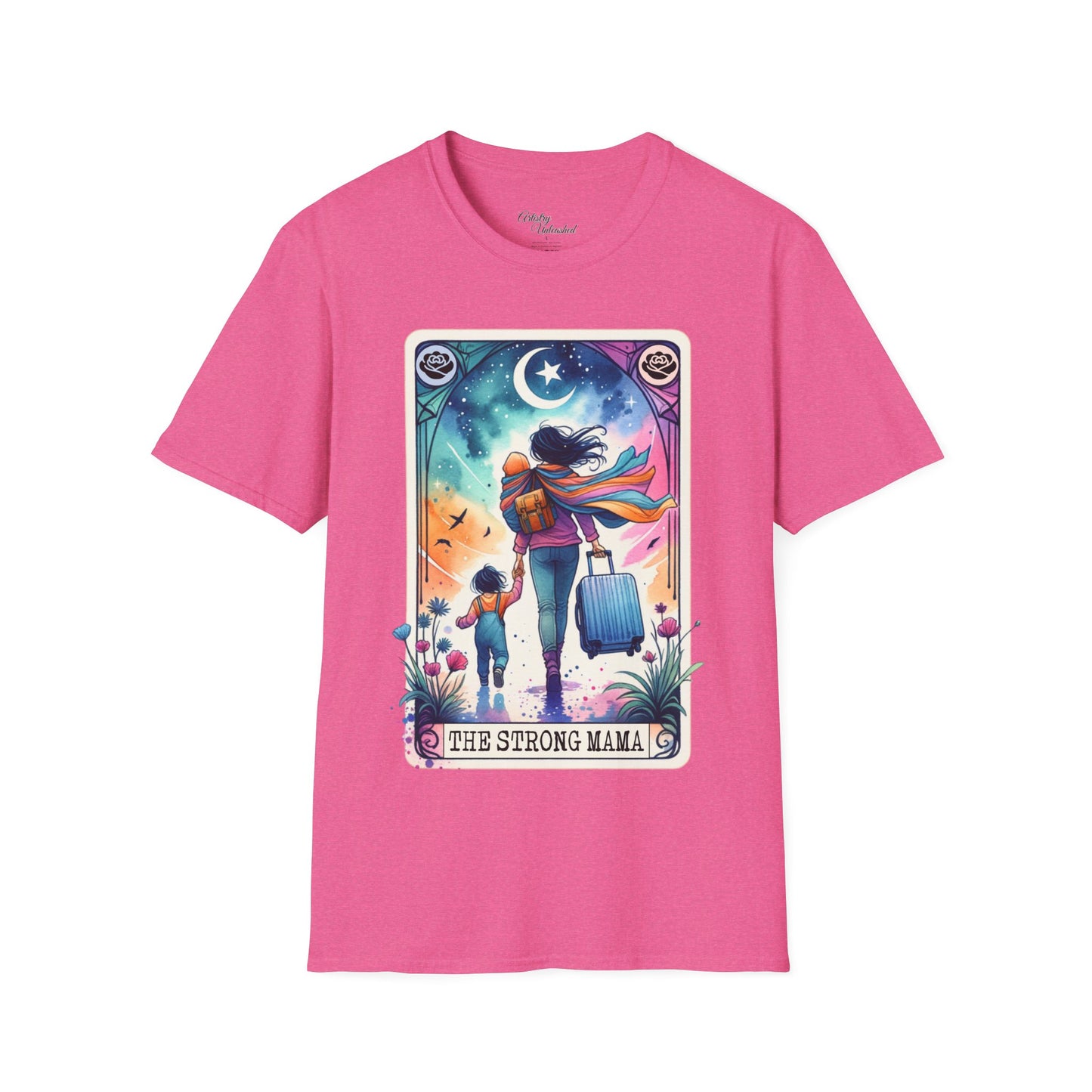 Strongest Mama Tarot Unisex Softstyle T-Shirt