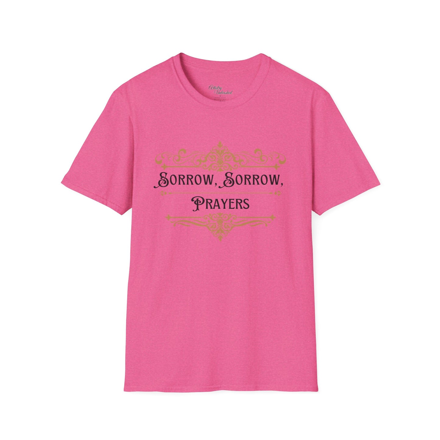 Sorrow, Sorrow Prayers Unisex Softstyle T-Shirt