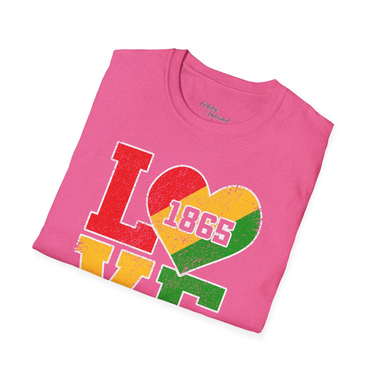 1865 Love Unisex Softstyle T-Shirt