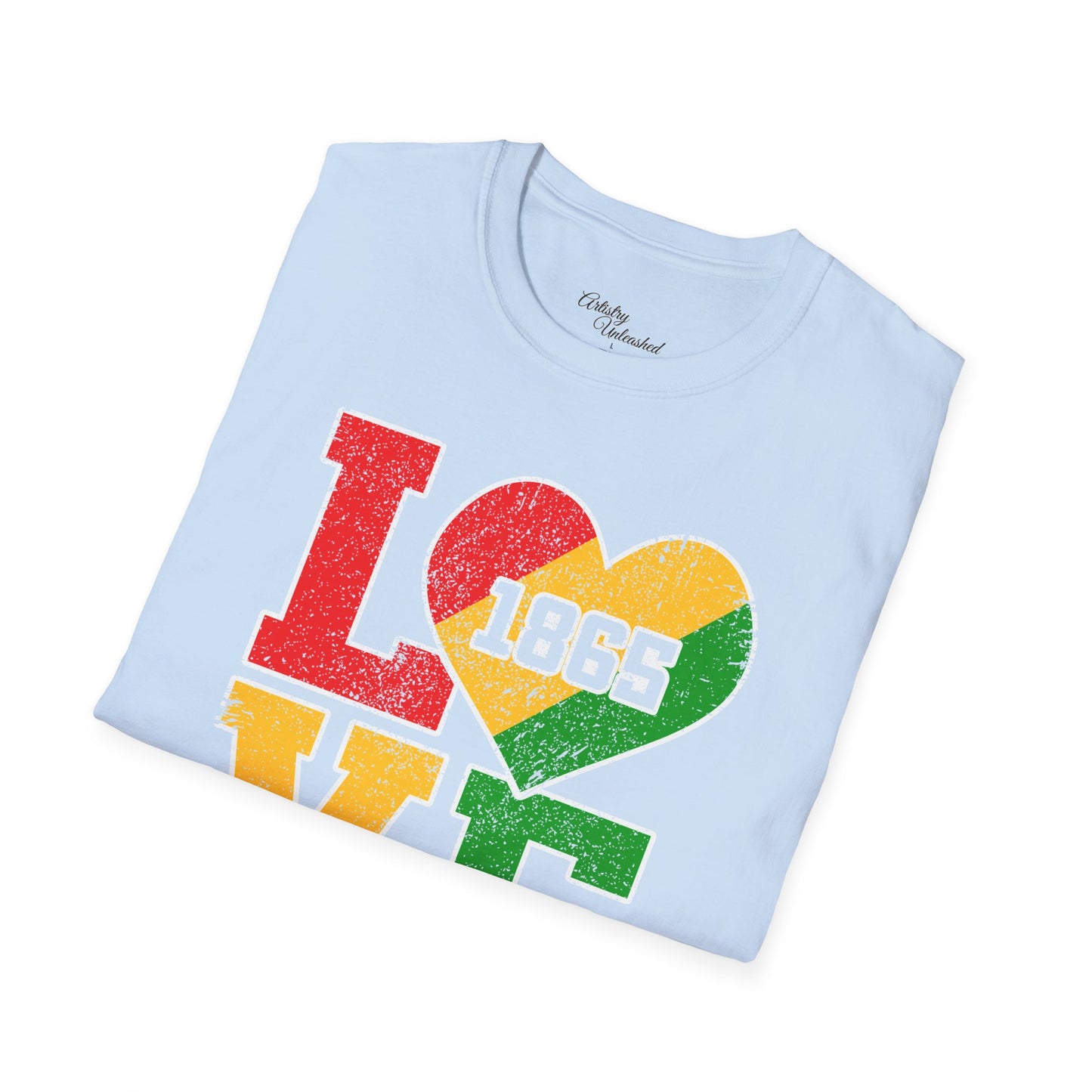 1865 Love Unisex Softstyle T-Shirt