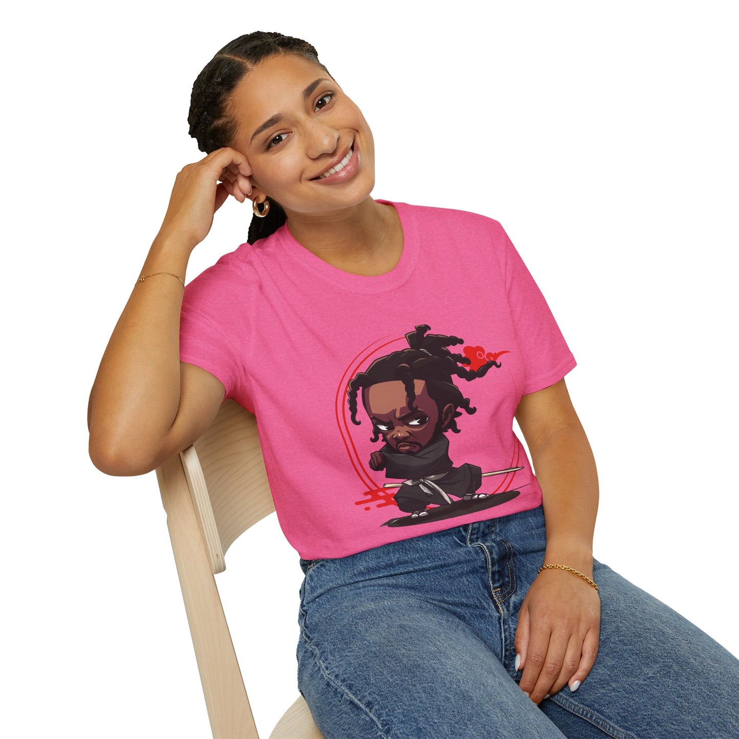 Kung Fu Kenny Unisex Softstyle T-Shirt