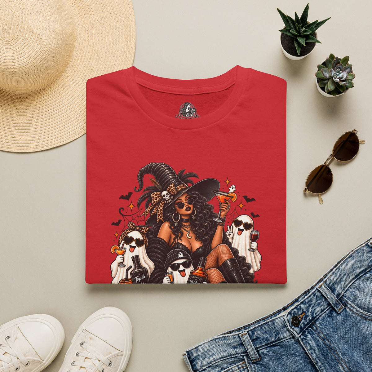 Got Boos Halloween | Glam Ghost Design | Unisex Softstyle T-Shirt