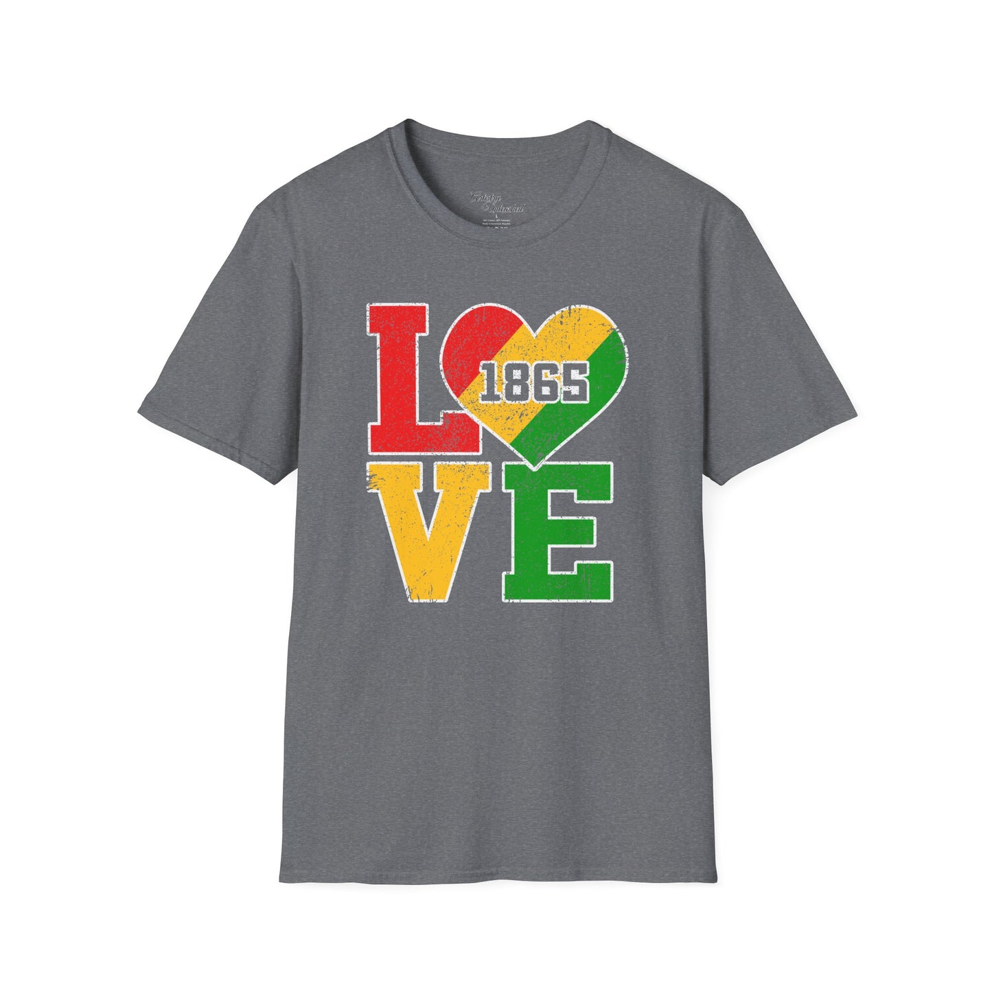 1865 Love Unisex Softstyle T-Shirt