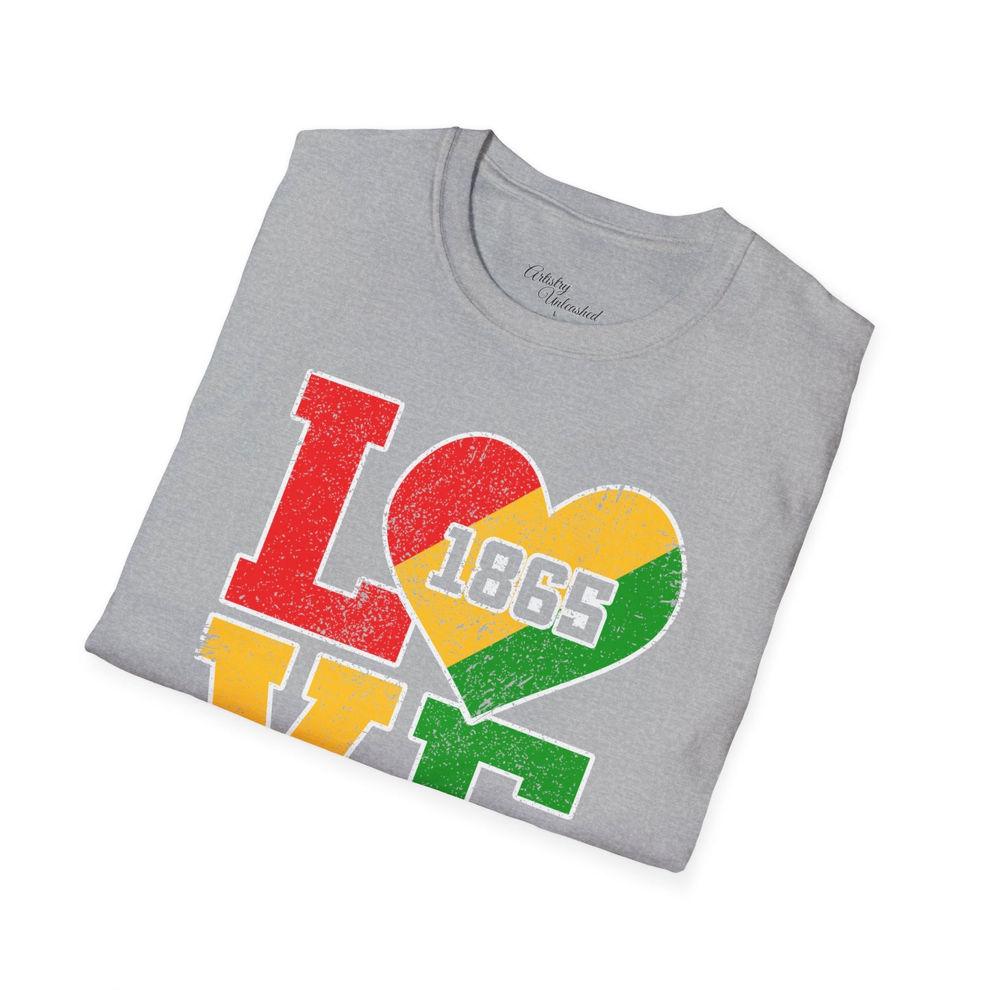 1865 Love Unisex Softstyle T-Shirt