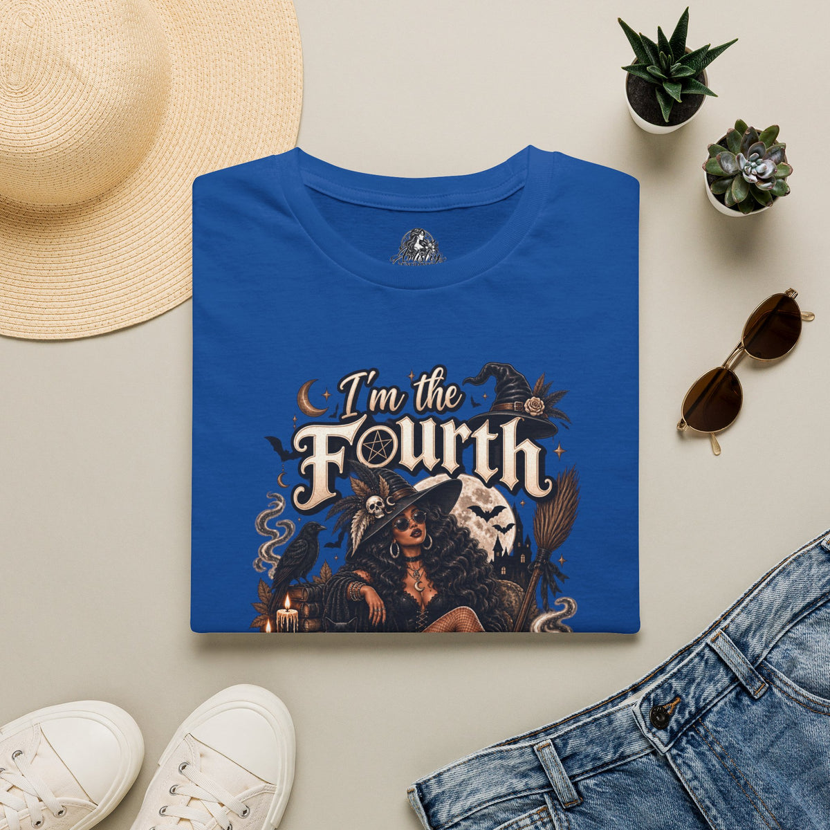 Fourth Sanderson Sister Halloween | Glam Ghost Design | Unisex Softstyle T-Shirt