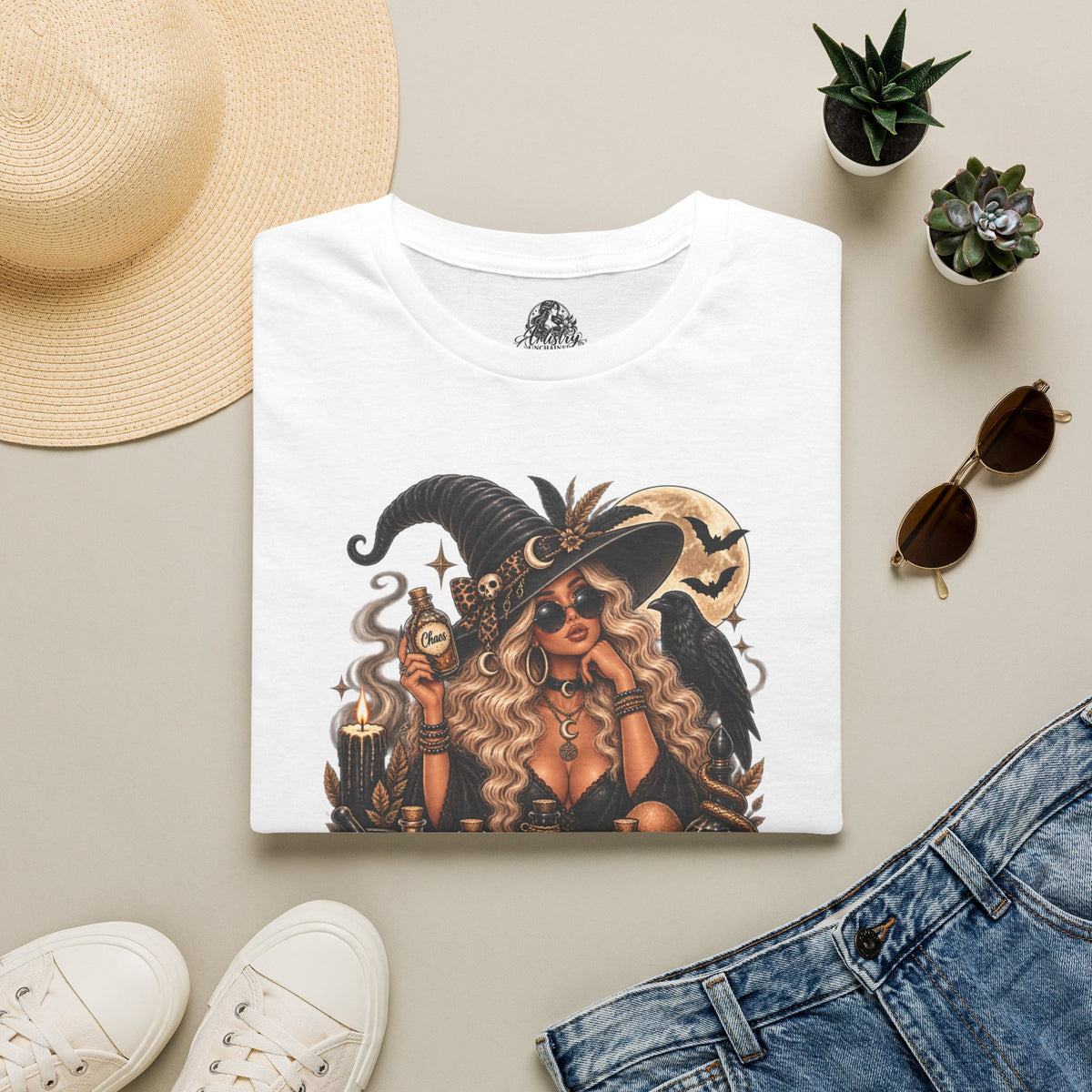 Pick Your Poison Halloween | Glam Ghost Design | Unisex Softstyle T-Shirt