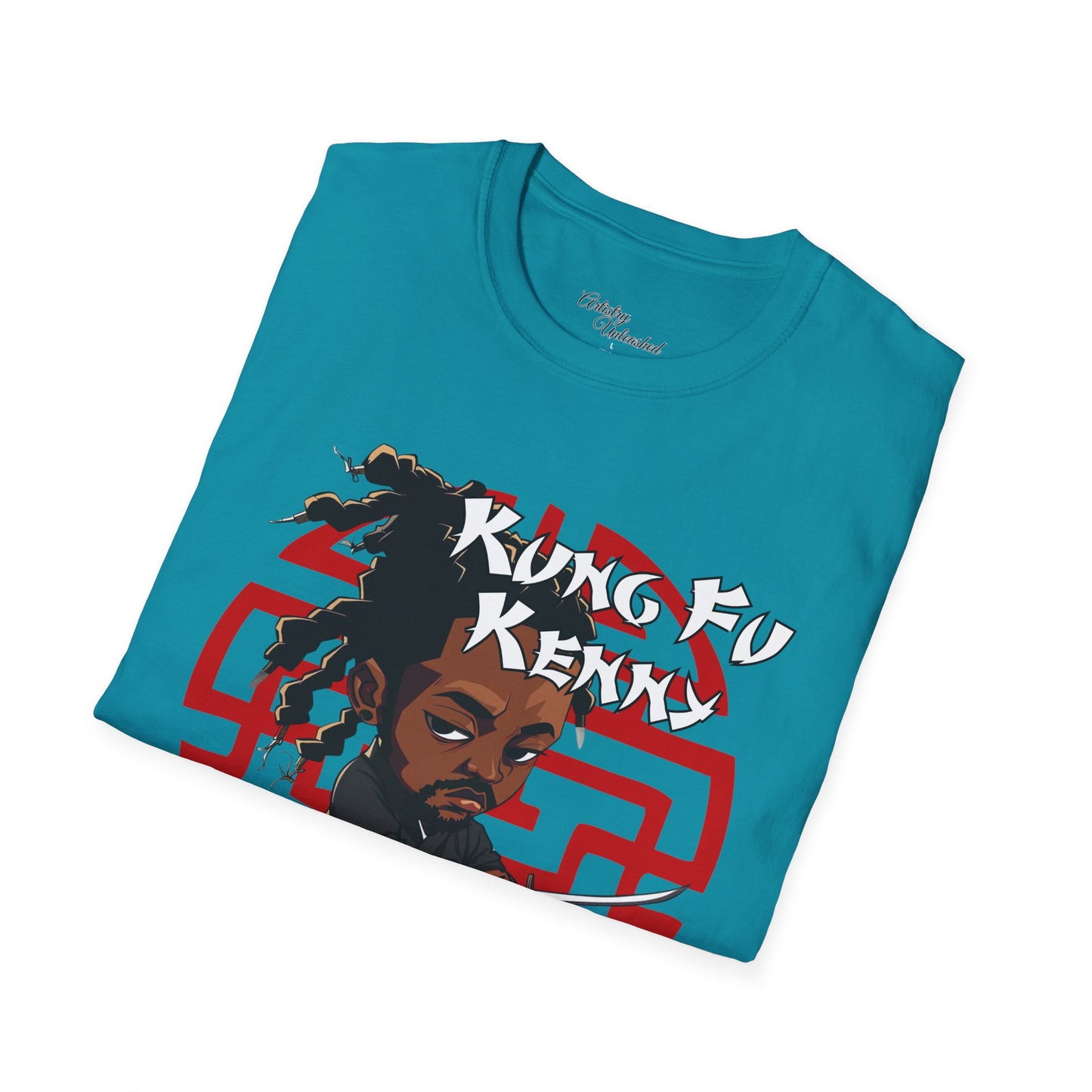 Kung Fu Kenny Unisex Softstyle T-Shirt