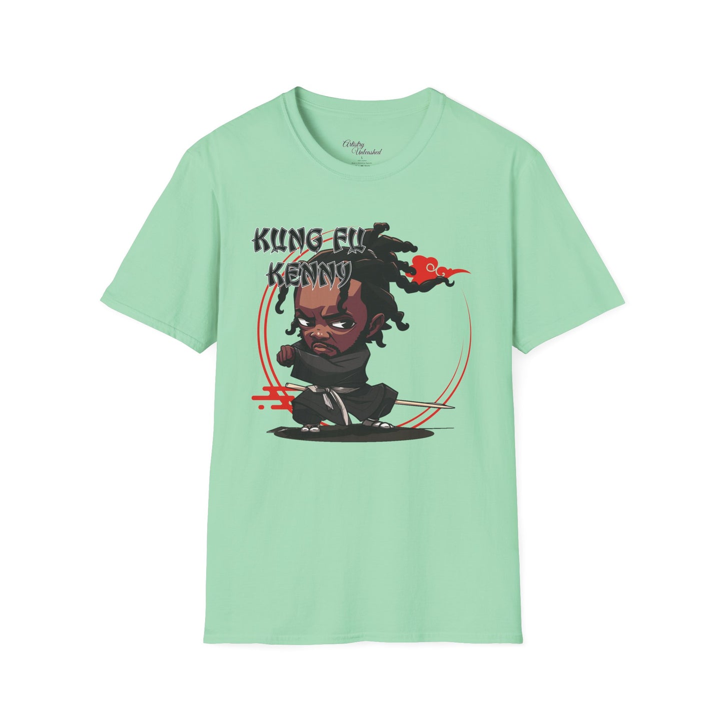 Kung Fu Kenny Unisex Softstyle T-Shirt