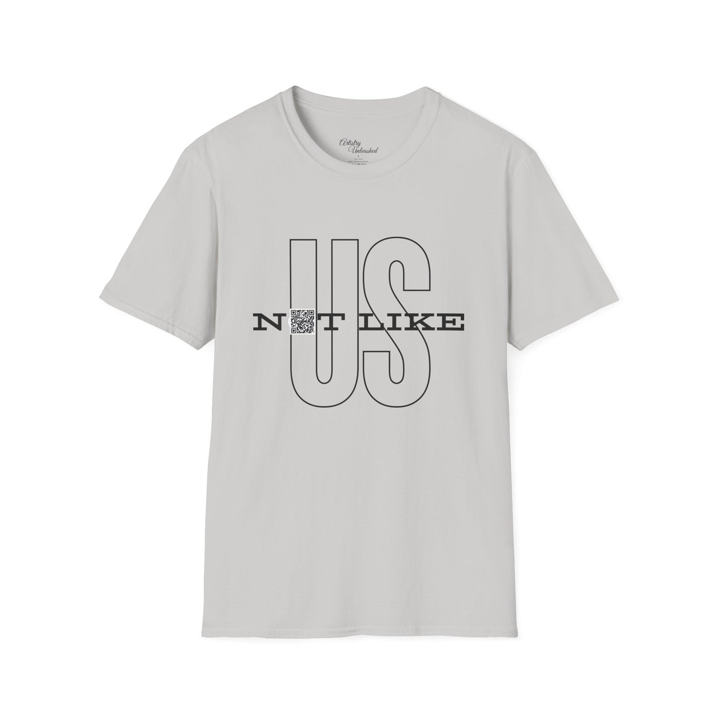 Not Like Us QR Unisex Softstyle T-Shirt