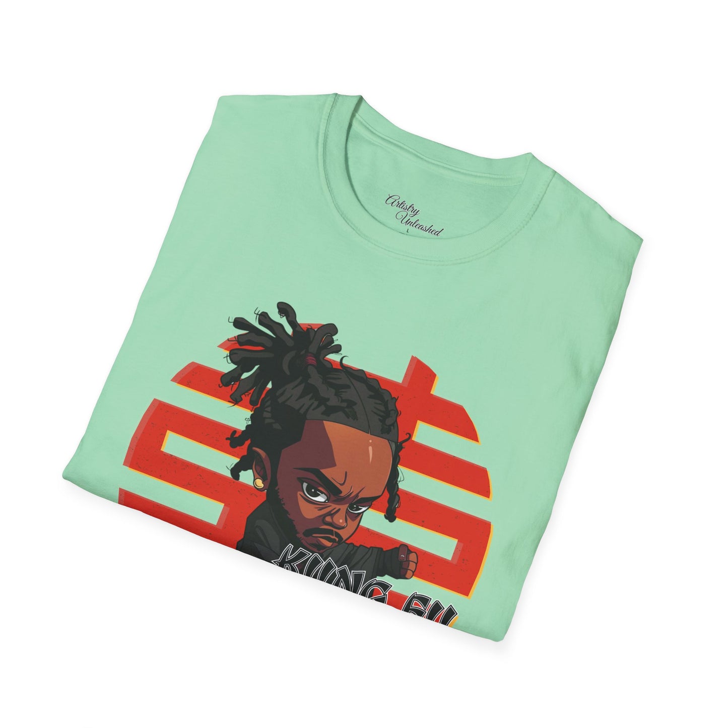 Kung Fu Kenny Unisex Softstyle T-Shirt