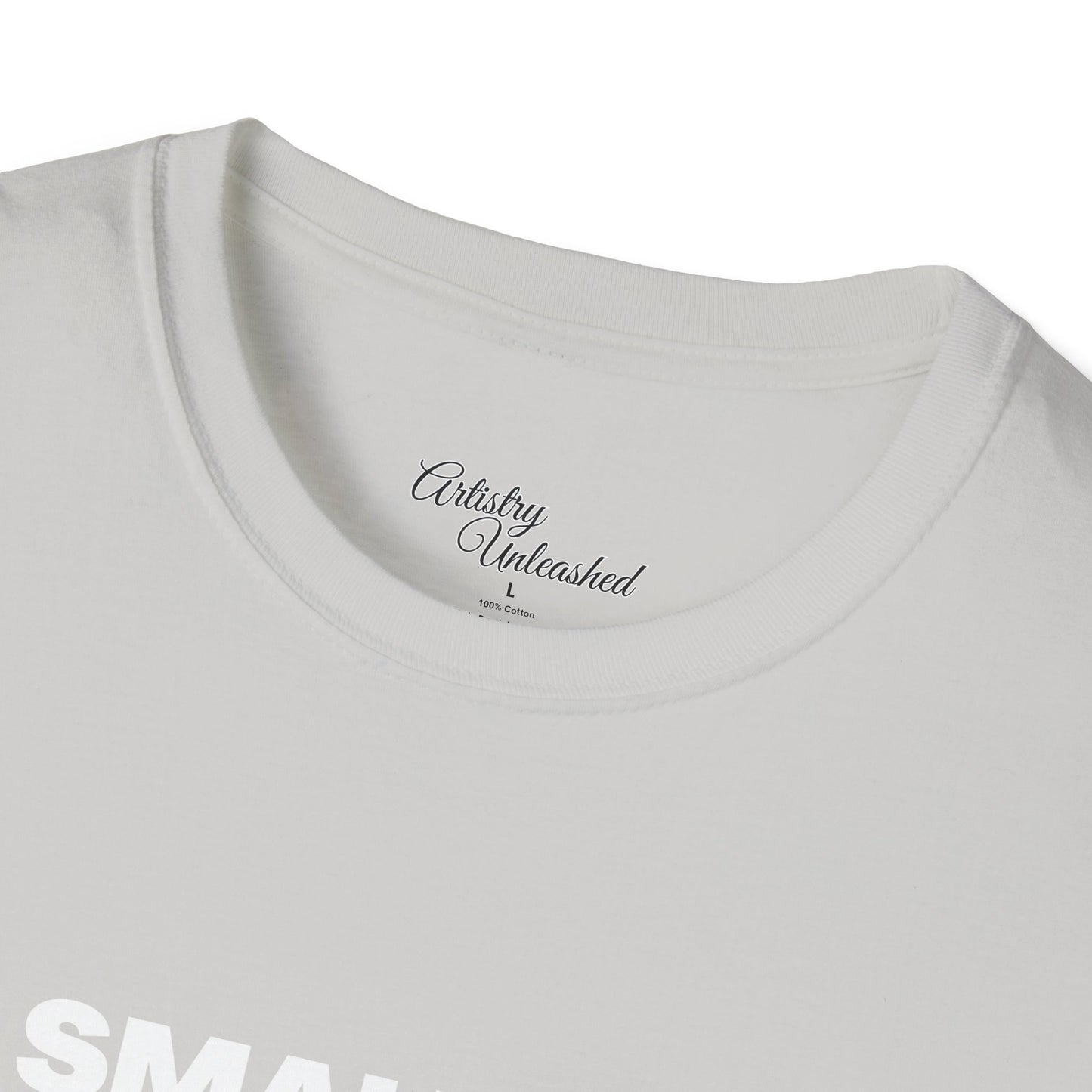 Small Business Manifesting White Unisex Softstyle T-Shirt