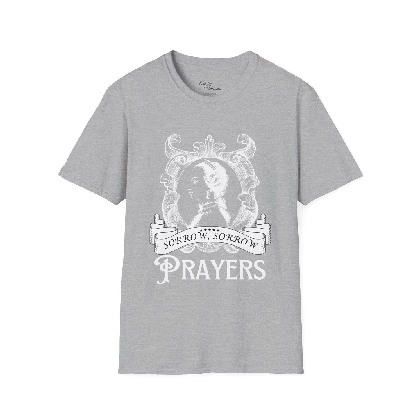 Sorrow Sorrow Prayers Queen Charlotte Unisex Softstyle T-Shirt