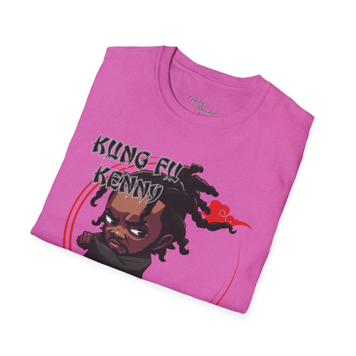 Kung Fu Kenny Unisex Softstyle T-Shirt