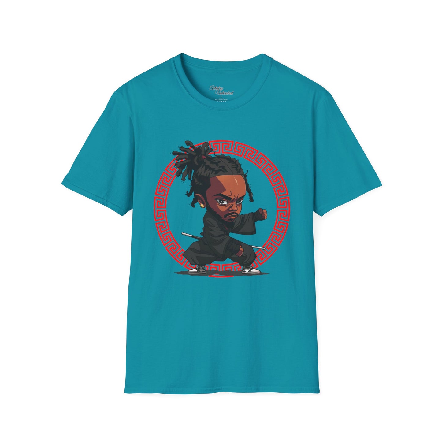 Kung Fu Kenny Unisex Softstyle T-Shirt