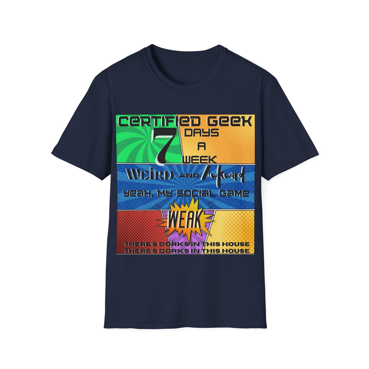 Certified Geek WAP Comic Unisex Softstyle T-Shirt