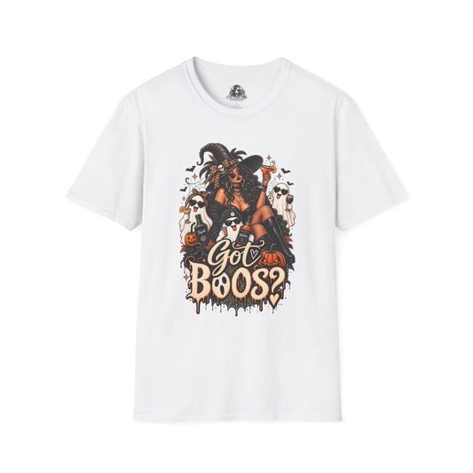 Got Boos Halloween | Glam Ghost Design | Unisex Softstyle T-Shirt