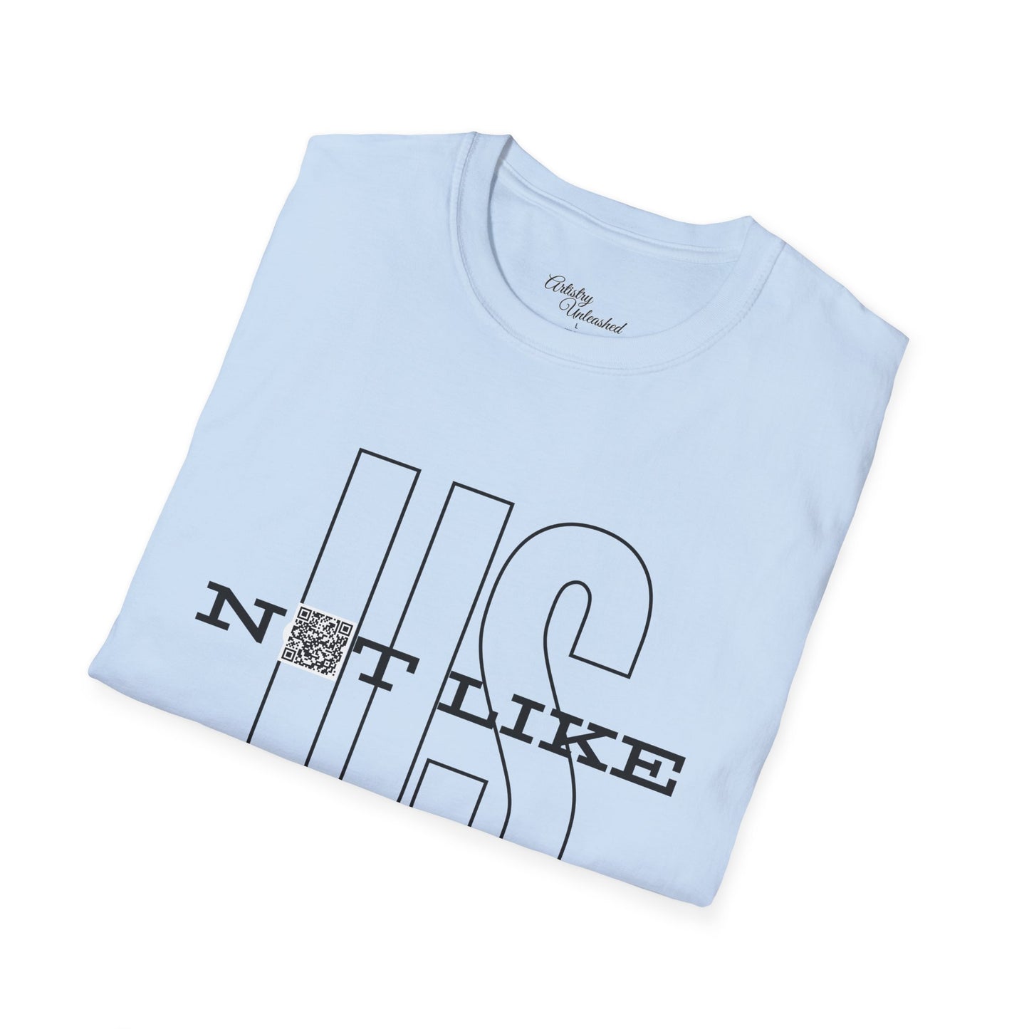 Not Like Us QR Unisex Softstyle T-Shirt