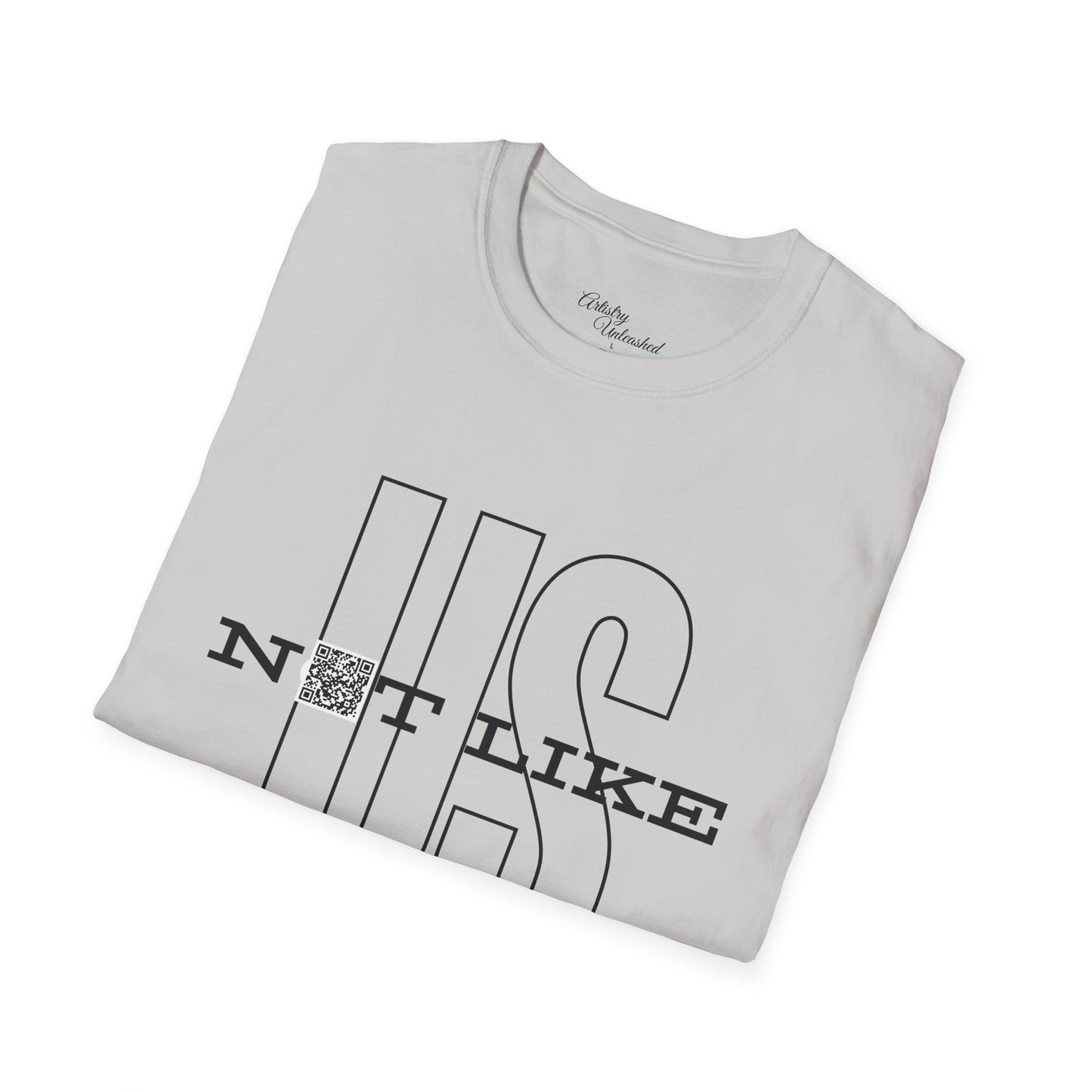 Not Like Us QR Unisex Softstyle T-Shirt