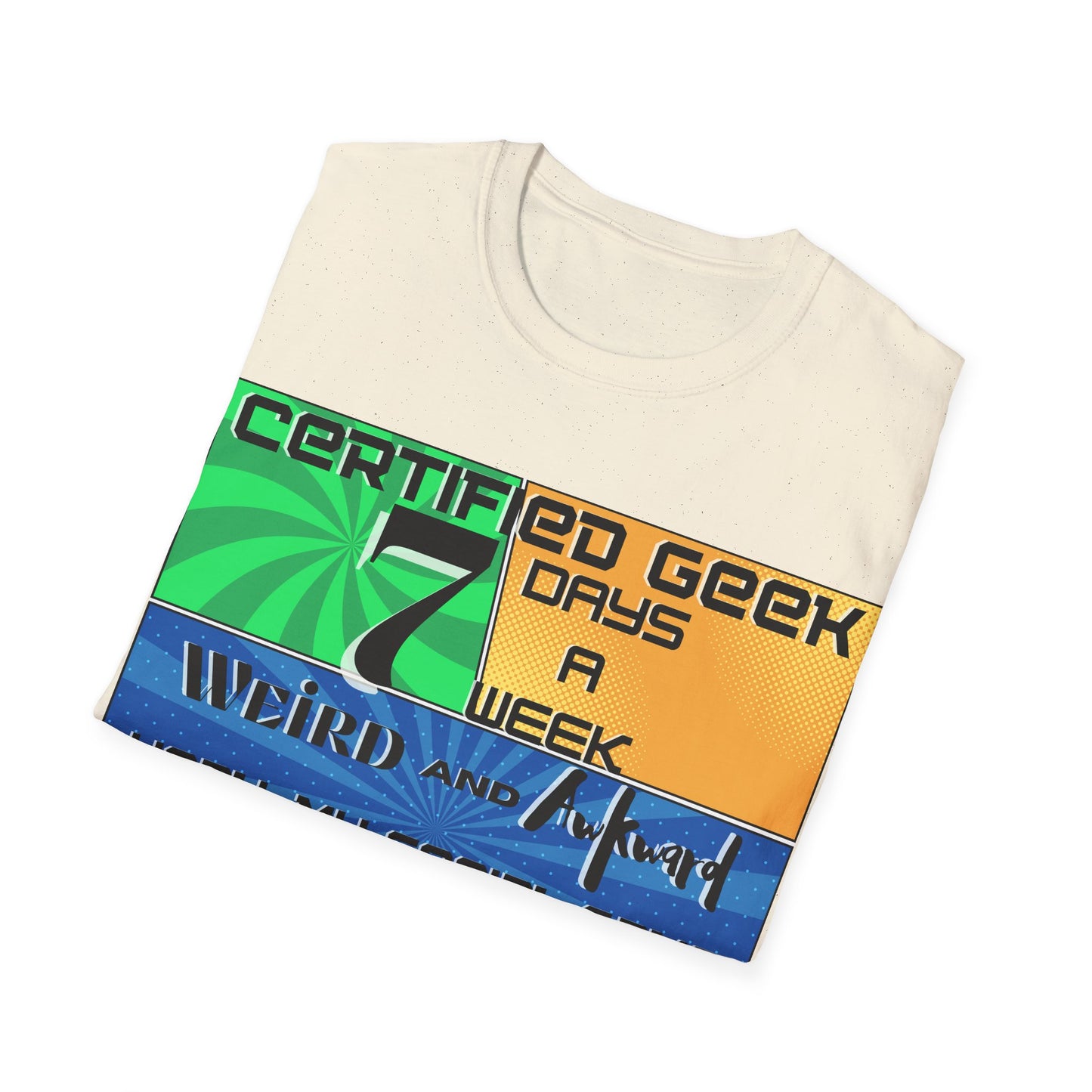 Certified Geek WAP Comic Unisex Softstyle T-Shirt