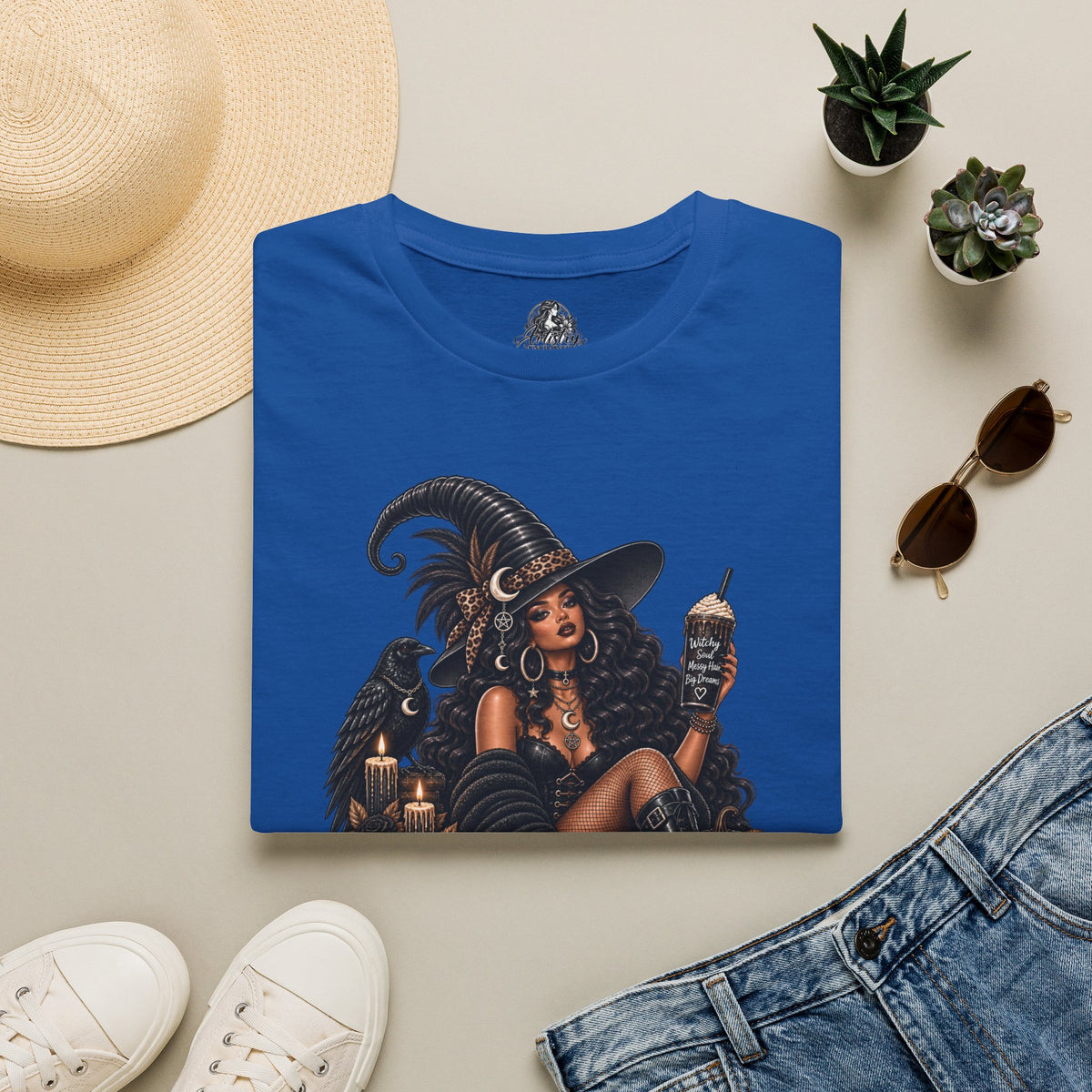 Imperfectly Wicked Halloween | Glam Ghost Design | Unisex Softstyle T-Shirt