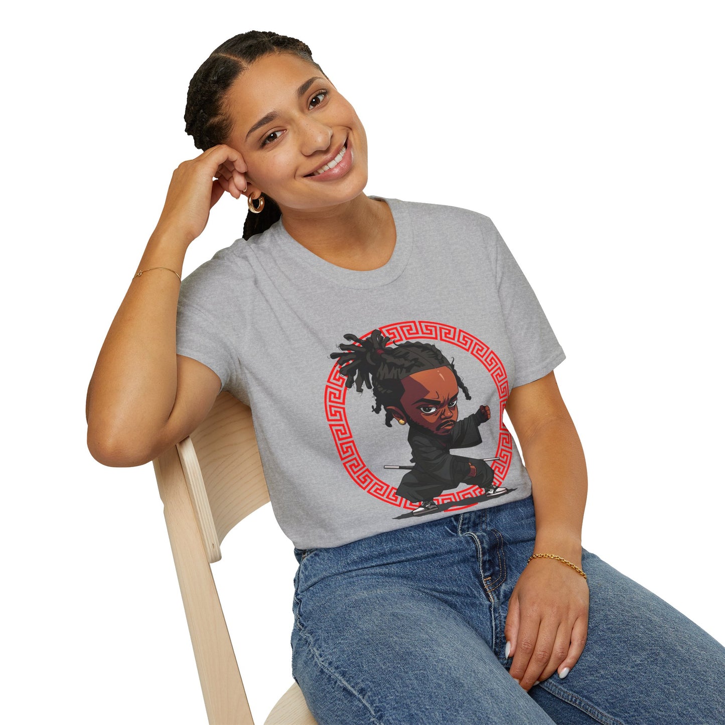 Kung Fu Kenny Unisex Softstyle T-Shirt