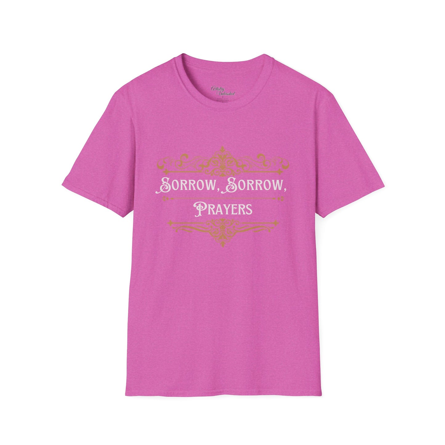 Sorrow, Sorrow Prayers Unisex Softstyle T-Shirt