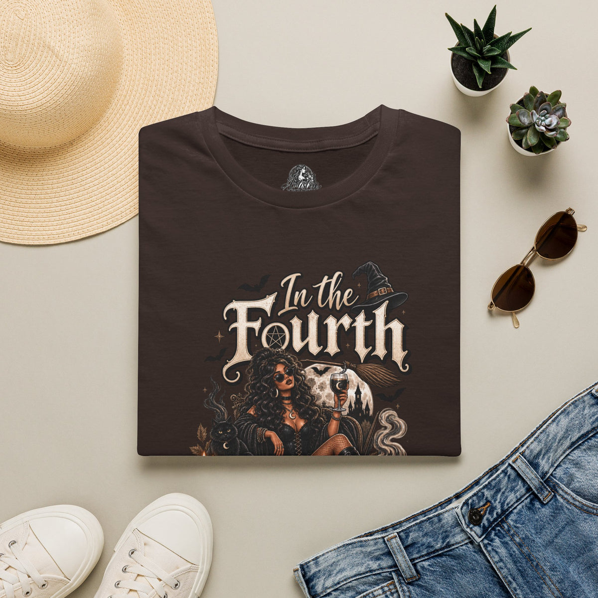 Fourth Sanderson Sister Halloween | Glam Ghost Design | Unisex Softstyle T-Shirt