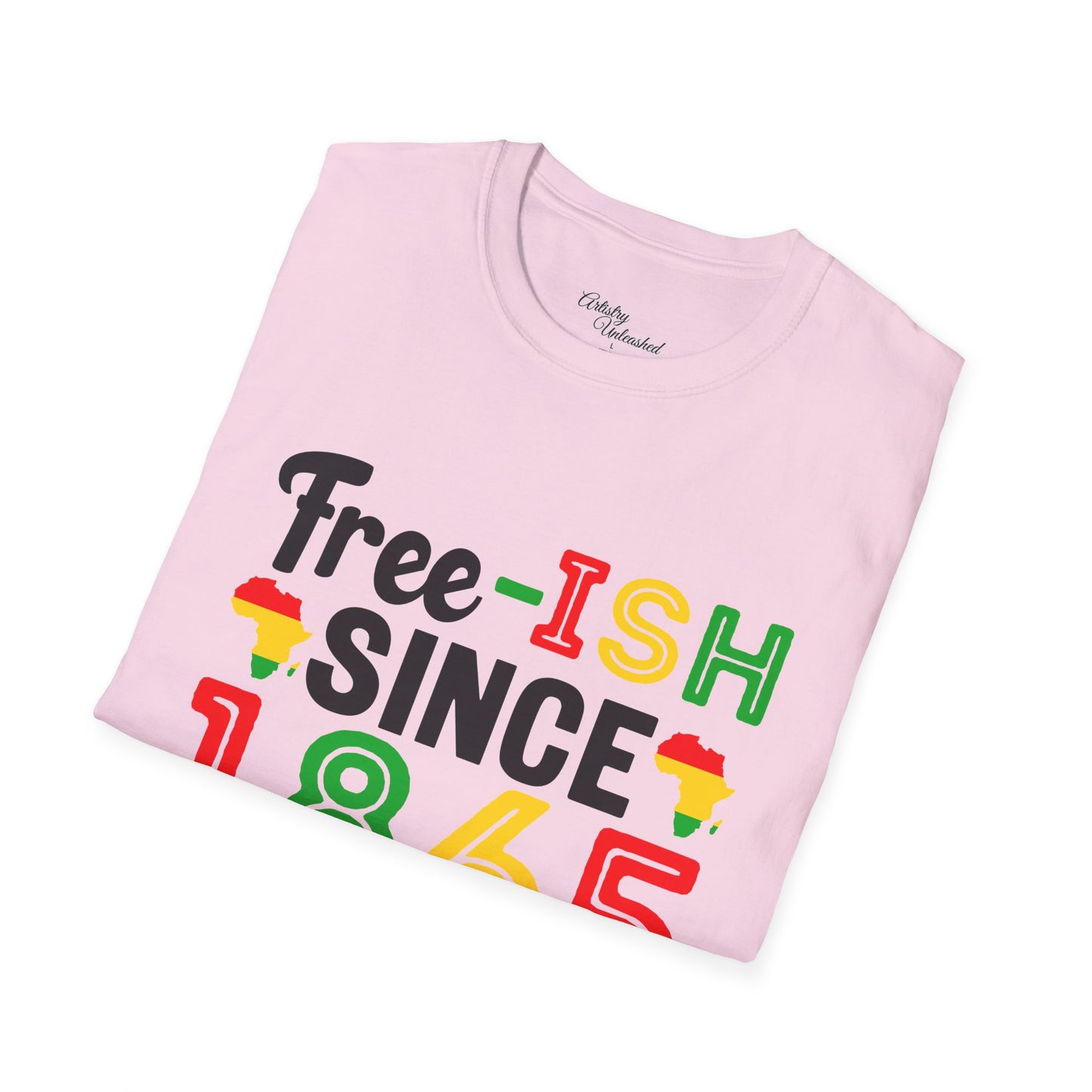 Free-ish Juneteenth Unisex Softstyle T-Shirt