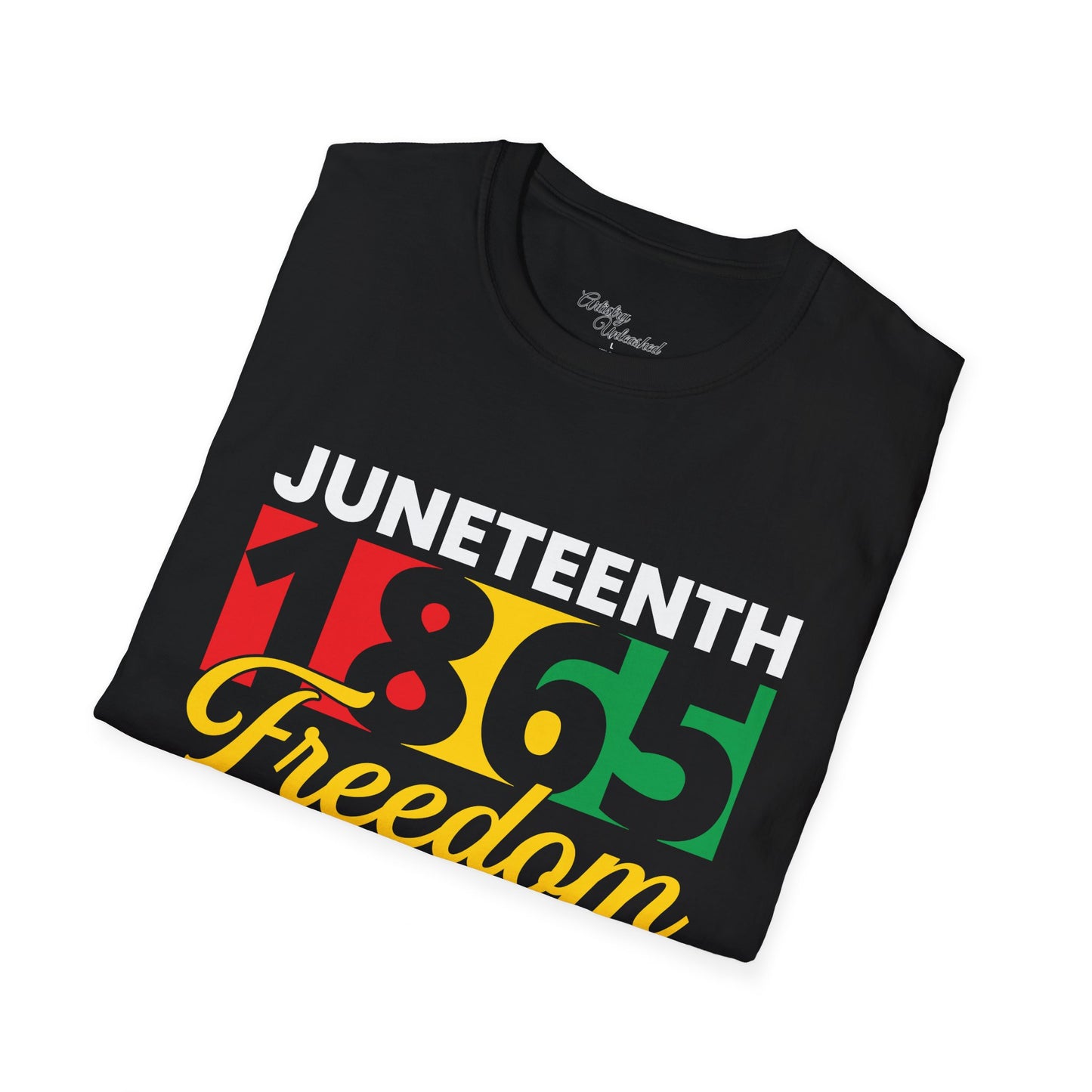 Juneteenth 1865 Freedom Unisex Softstyle T-Shirt